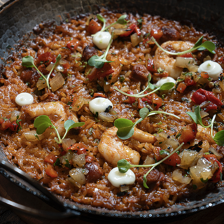Paella Shrimp & Chistorras Special **